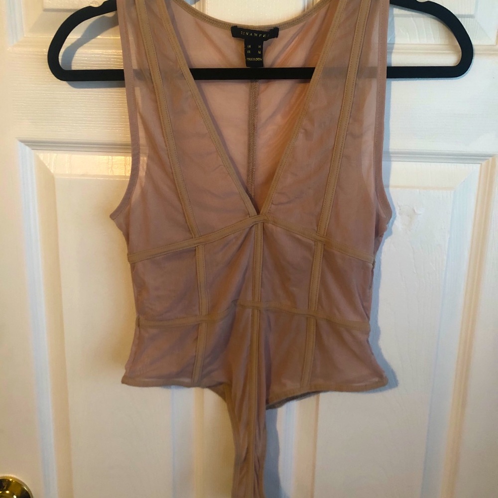 Nude Sheer Bodysuit